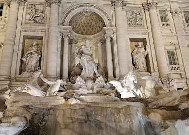 La fontana di Trevi